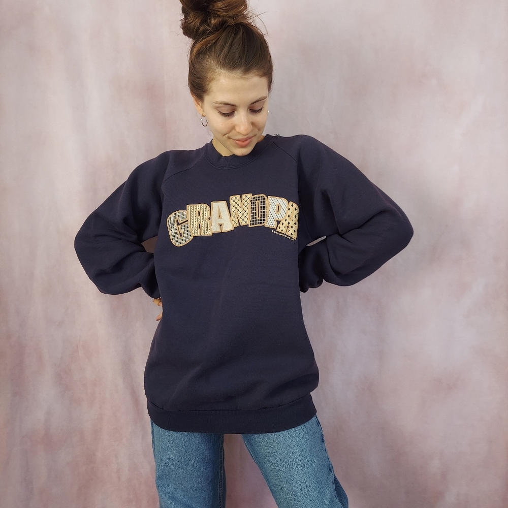 Vintage 90's Grandpa Crewneck Sweatshirt